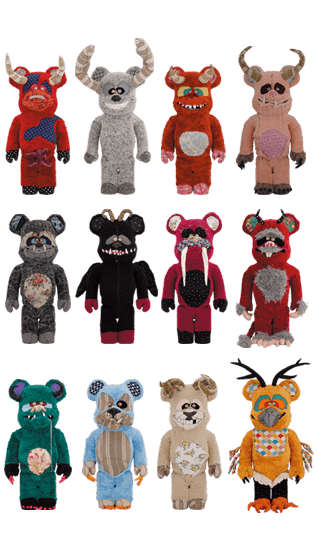 BE@RBRICK Anne Valérie Dupond ONE OF KIND 1000％ (ONE OFF) (EDITION 12) collectible