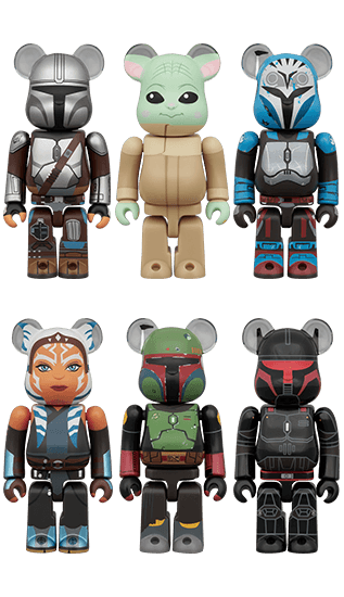 BE@RBRICK CHASE THE MANDALORIAN collectible