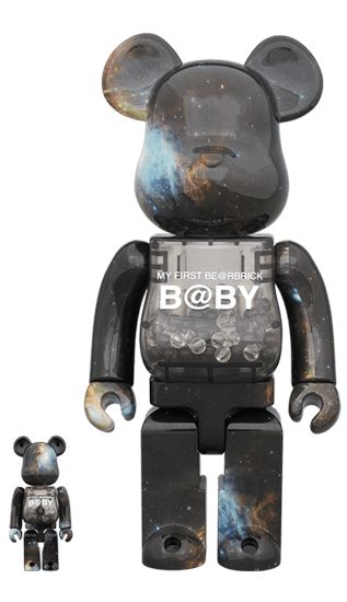 MY FIRST BE@RBRICK B@BY SPACE Ver.100％&400％ collectible