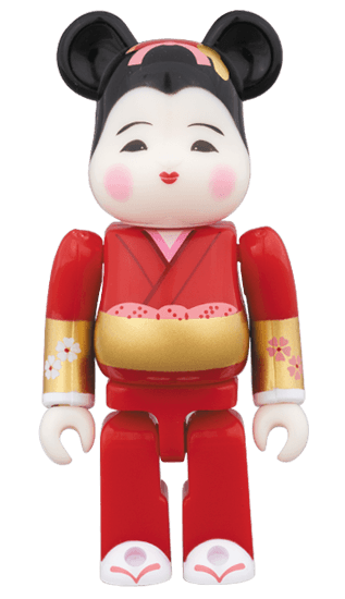 お多福さん BE@RBRICK collectible