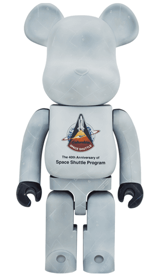 SPACE SHUTTLE BE@RBRICK 1000％ collectible