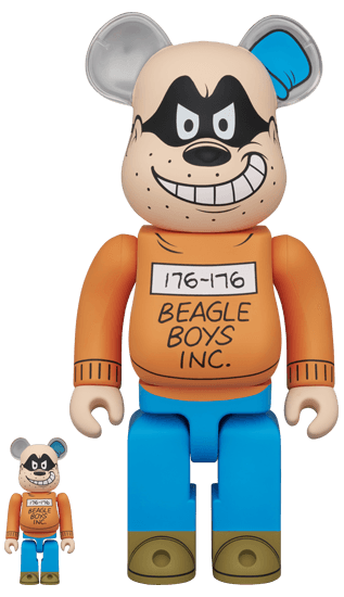 BE@RBRICK Beagle Boy 100％ & 400％ collectible