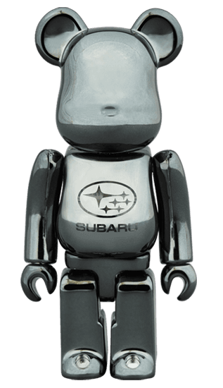 SUBARU BE@RBRICK THE 2nd ANNIVERSARY LIMITED MODEL collectible