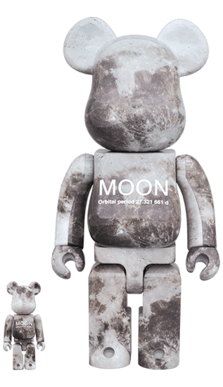 MOON BE@RBRICK 100％ & 400％ collectible