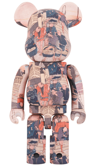 東京国立博物館 BE@RBRICK 歌川広重「東海道五十三次」日本橋 1000％ collectible