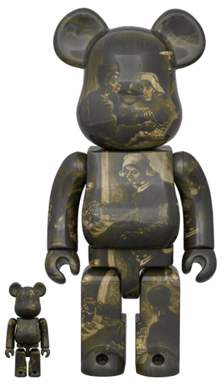 BE@RBRICK × 
Van Gogh Museum 
The Potato Eaters 
100％ & 400％ collectible