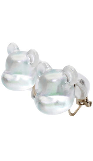 dix × BE@RBRICK / CRYSTAL BE@RBRICK EARRING collectible