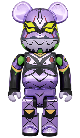 BE@RBRICK エヴァンゲリオン 第13号機 (新塗装メッキ版) 400％ collectible