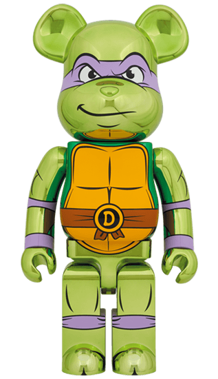 BE@RBRICK DONATELLO CHROME Ver. 1000％ collectible