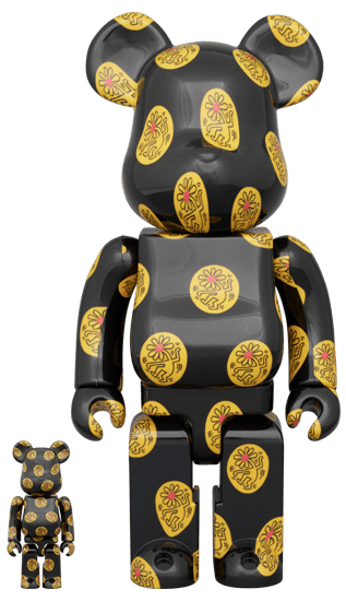 BE@RBRICK KEITH HARING 12th Ver. 100％ & 400％ collectible