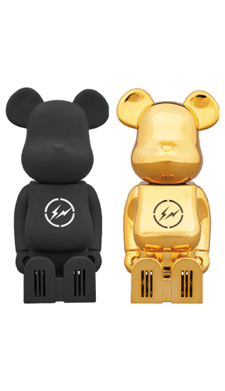 cleverin(R) BE@RBRICK THE CONVENI BLACK／GOLD collectible