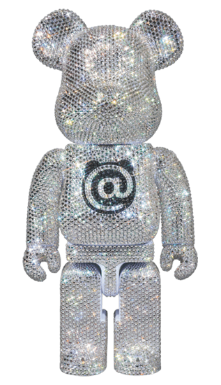CRYSTAL DECORATE BE@RBRICK 400％ collectible