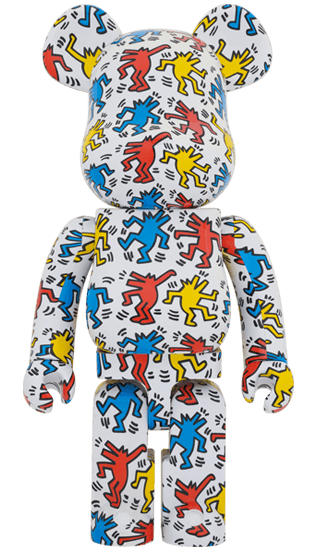 BE@RBRICK KEITH HARING #9 1000% collectible