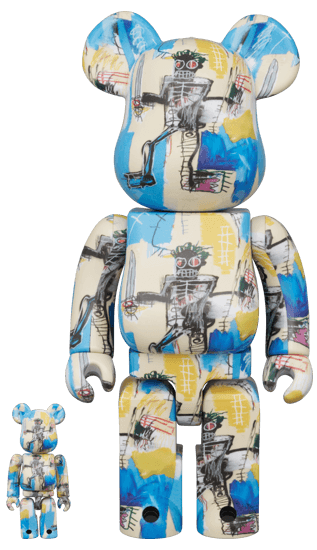 BE@RBRICK JEAN-MICHEL BASQUIAT 12th Ver. 100％ & 400％ collectible