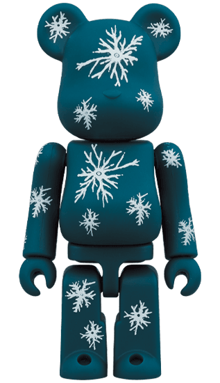 白い恋人 × BE@RBRICK 雪の結晶 100％ collectible