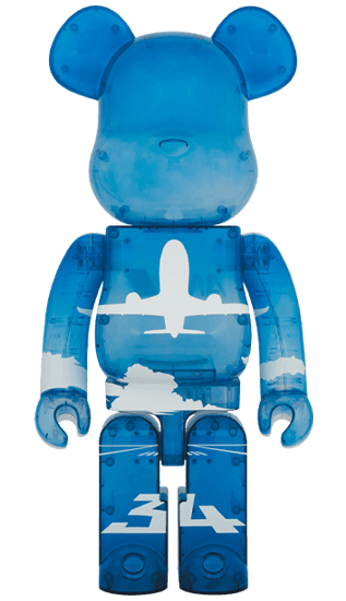 ＜ANAオリジナル＞ BE@RBRICK for ANA ANAブルースカイ 1000％ collectible