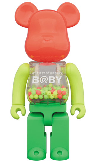 MY FIRST BE@RBRICK B@BY NEON Ver. 400％ collectible
