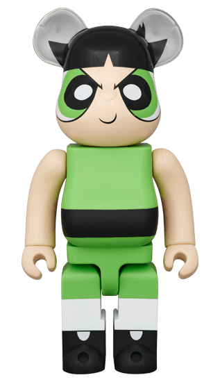 BE@RBRICK THE POWERPUFF GIRLS BUTTERCUP 400％ collectible