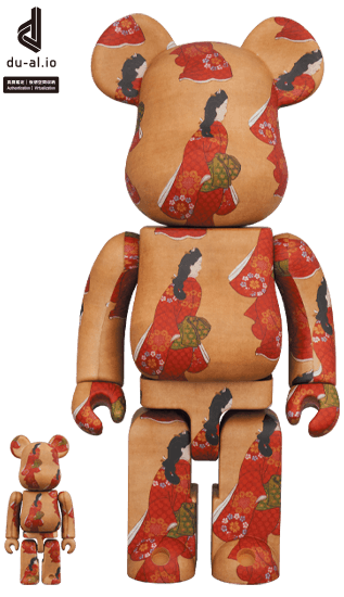 東京国立博物館 BE@RBRICK 菱川師宣「見返り美人図」 100％ & 400％ collectible