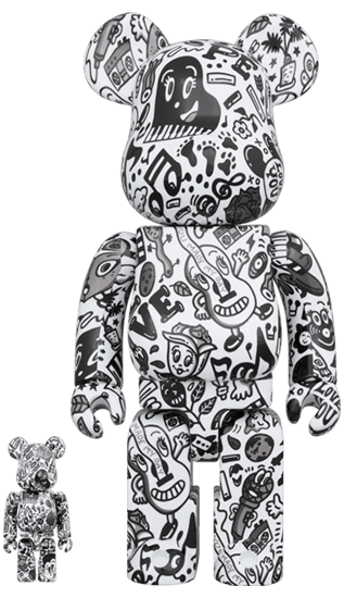 BE@RBRICK Chocomoo 100％ & 400％ collectible