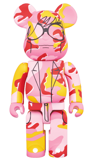 BE@RBRICK ANDY WARHOL Camo Ver. 1000％ collectible