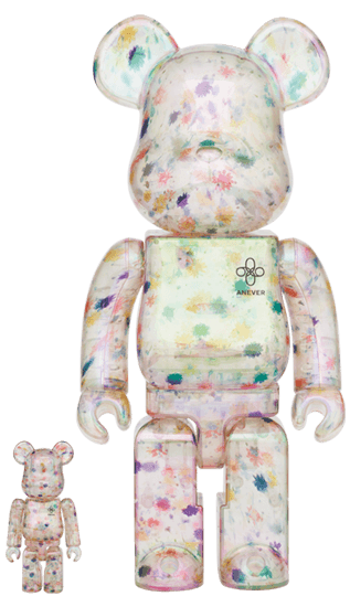 BE@RBRICK ANEVER 100% & 400% collectible