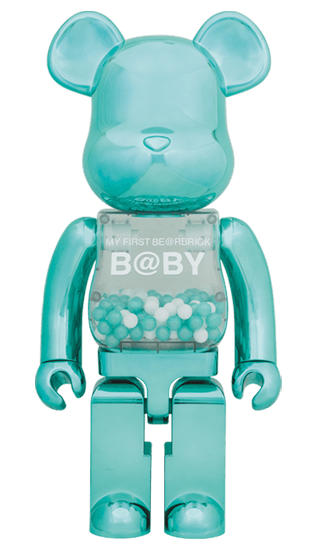 MY FIRST BE@RBRICK B@BY TURQUOISE Ver.1000％ collectible
