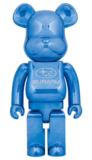 SUBARU BE@RBRICK THE 1st MODEL 1000％ collectible