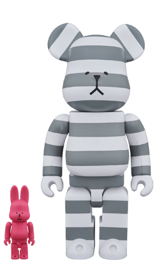 CRAFTHOLIC R@BBRICK 100％ & BE@RBRICK 400％ collectible
