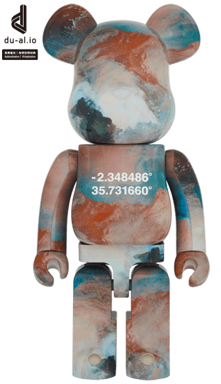 BE@RBRICK Benjamin Grant「OVERVIEW」 LAKE NATRON 1000％ collectible