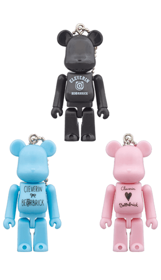 Cleverin(R) × BE@RBRICK 70％ collectible