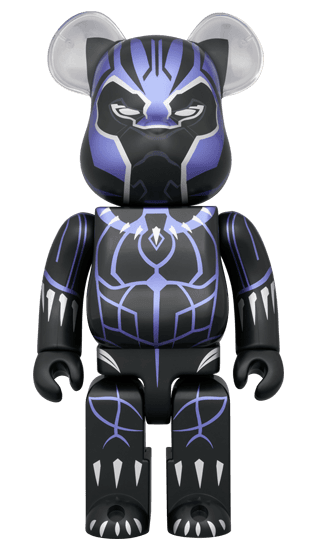 BE@RBRICK MARVEL INFINITY SAGA BLACK PANTHER（ENDGAME Ver.） 400％ collectible