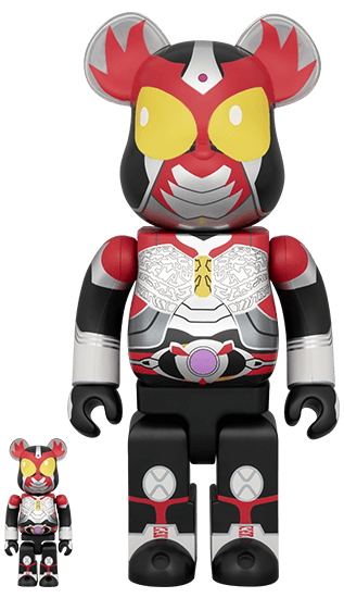 BE@RBRICK 仮面ライダーアギト シャイニングフォーム 100％ & 400％ collectible