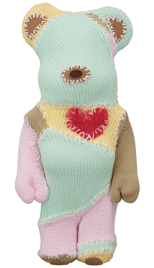 BE@RBRICK amok KNIT 400％ collectible