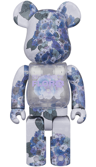 BE@RBRICK FLOR@ Hydrangea 400％ collectible