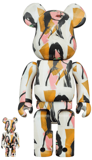 BE@RBRICK Andy Warhol "Mick Jagger" 100％ & 400％ collectible