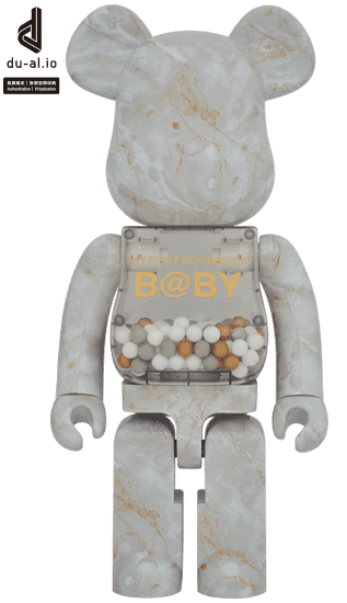 MY FIRST BE@RBRICK B@BY MARBLE(大理石) Ver. 1000％ collectible