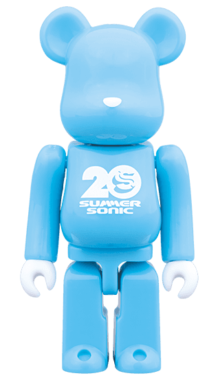 SUMMER SONIC 2019 BE@RBRICK collectible