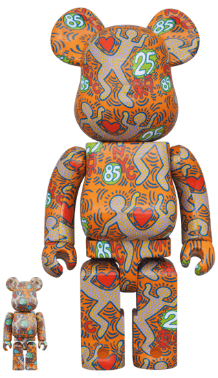 BE@RBRICK KEITH HARING "SPECIAL" 100％ & 400％ collectible