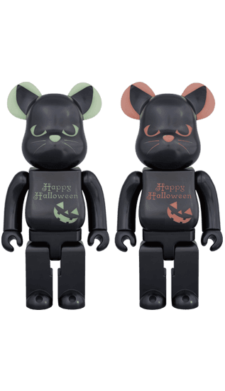 2016 HALLOWEEN BE@RBRICK 400％ 緑／赤 collectible