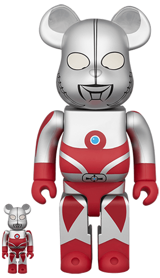 BE@RBRICK ウルトラの父 100％ & 400％ collectible
