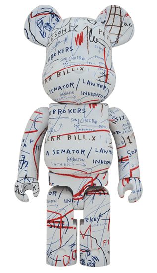 BE@RBRICK JEAN-MICHEL BASQUIAT #2 1000％ collectible