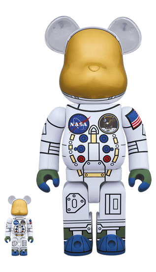 1969 ASTRONAUT BE@RBRICK 100％ & 400％ collectible