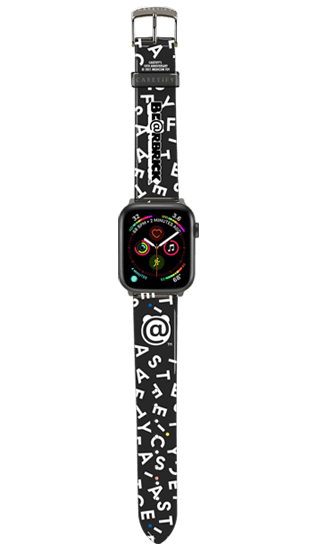 CASETiFY 10th Anniversary Monogram BE@RBRICK Apple Watch Band collectible