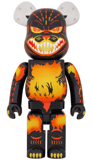 BE@RBRICK ゴジラ VS デストロイア版ゴジラ (メルトダウンVer.) 1000％ collectible