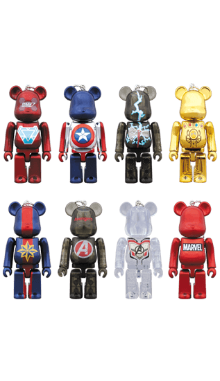 Happyくじ MARVEL 『アベンジャーズ／エンドゲーム』ベアブリック賞 collectible