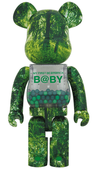 MY FIRST BE@RBRICK FOREST GREEN Ver. 1000％ collectible
