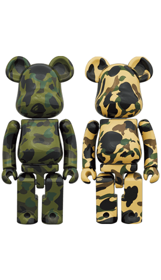 超合金 BE@RBRICK 1ST CAMO GREEN／YELLOW collectible
