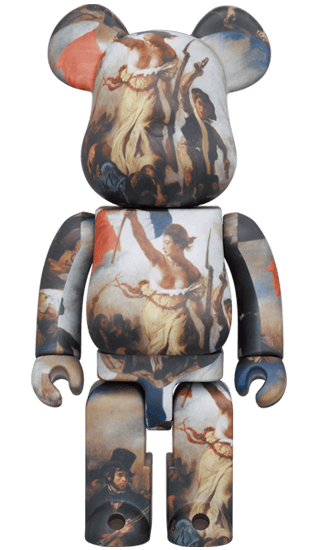 BE@RBRICK Eugène Delacroix "Liberty Leading the People" 1000％ collectible