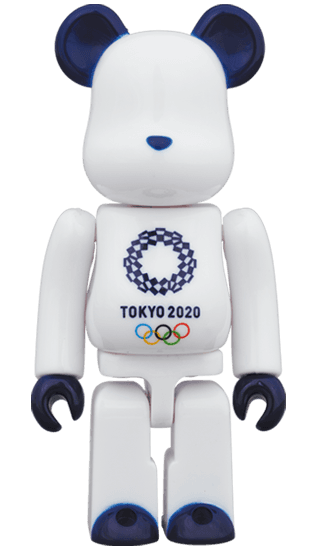 ベアブリック 100％ (東京2020オリンピックエンブレム) collectible